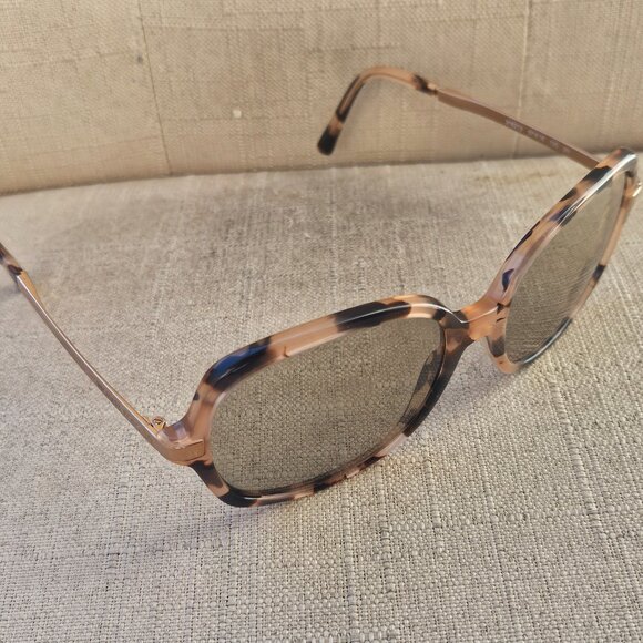 Michael Kors Ladies MK 2024 316213 Adrianna II Pink Tort Sunglasses Brown Lens main image 9